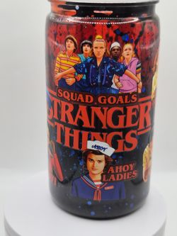 Stranger things snow globe cup lava lamp style kid friendly