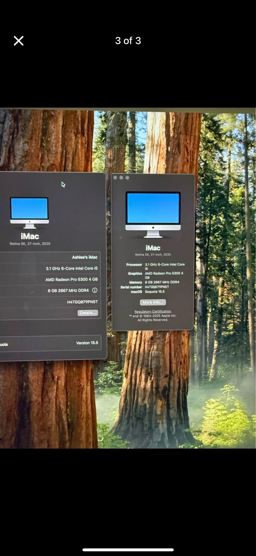 iMac Retina 5K, 27-inch (2020)