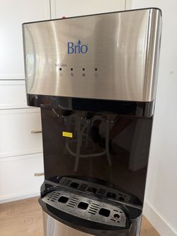 Brio self cleaning bottom loading water cooler/heater dispenser