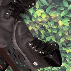 Black Timberlands Boots