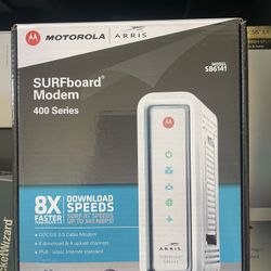 ASUS AC1750 WiFi Router + Motorola SB6141 Modem Combo.  Fast & Reliable Setup! 