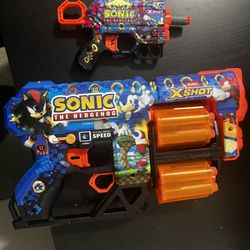 Zuru X-Shot Sonic the Hedgehog Blasters