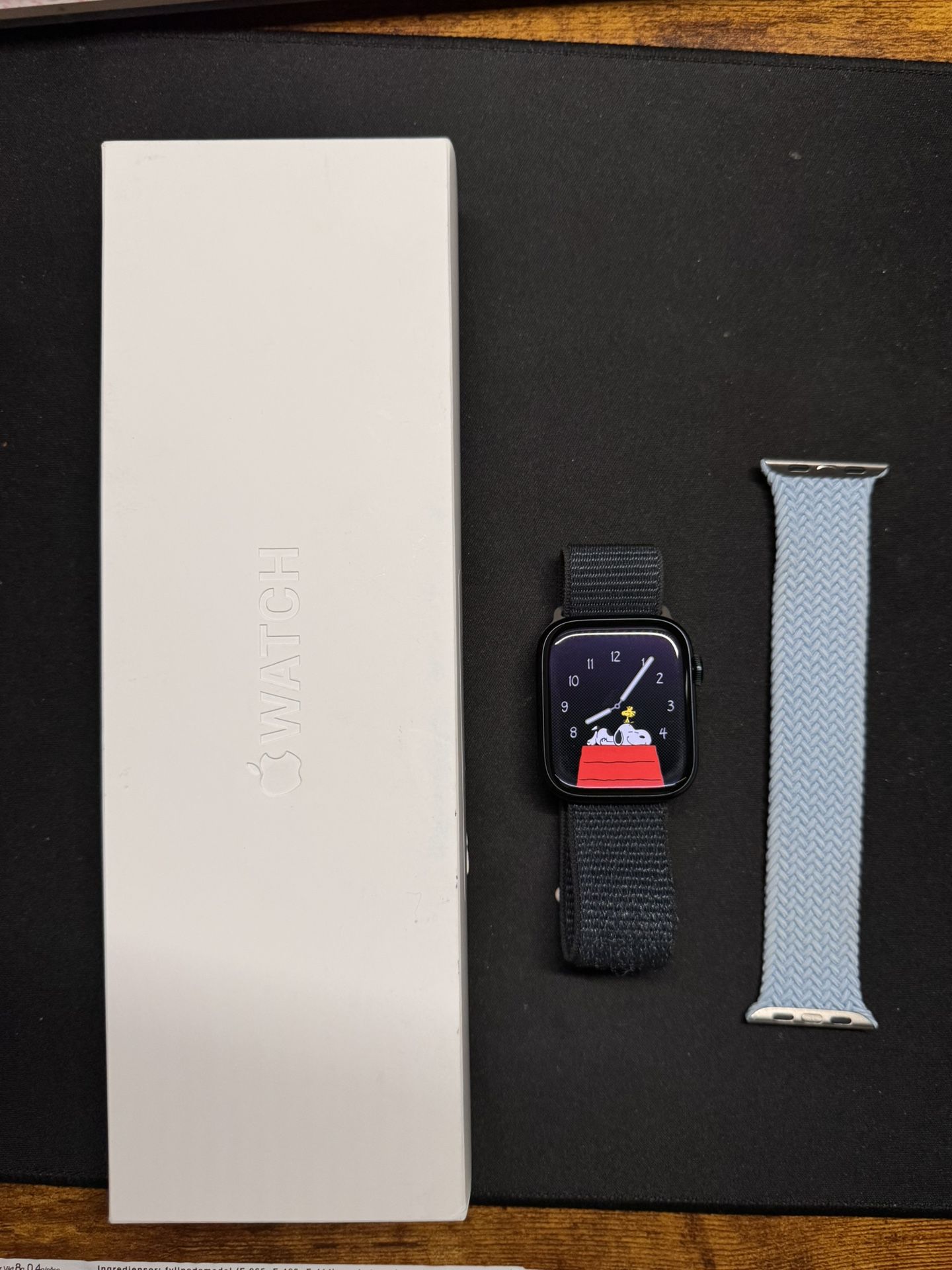 Apple Watch Series 9 45mm GPS + Cellular + Braided Solo Loop