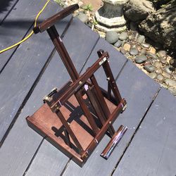 Table Top Easel And Art Supply Carrying Case