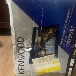 A Car Monitor With DVD Receiver