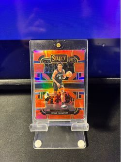 Ausar Thompson Rookie Red Color Match Select /199