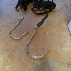 Aftco Flying Gaff Set Up