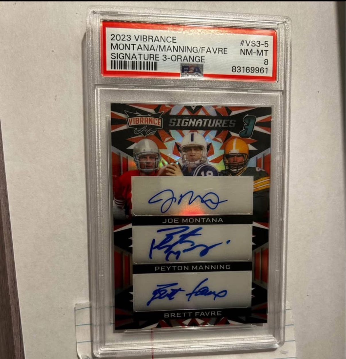 Signed Card Graded