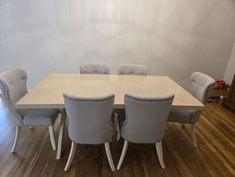Dining table Set with 6 chairs