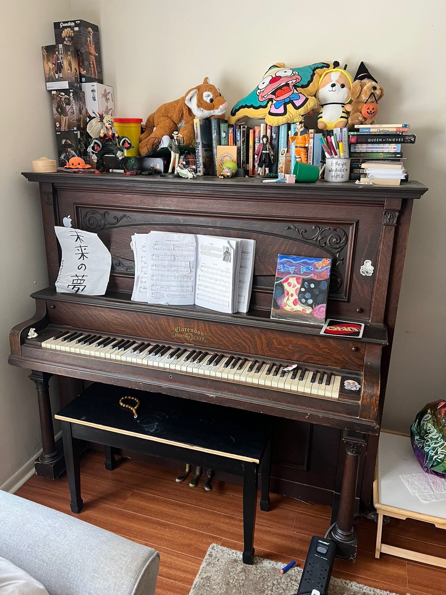 Nostalgic, and valuable piano.