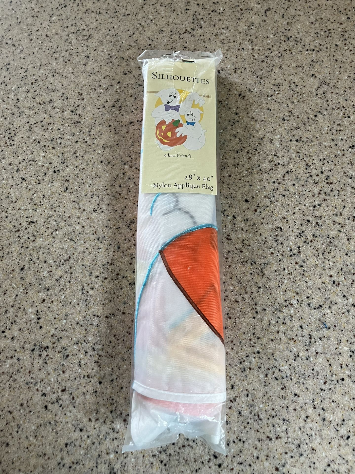 Ghost Silhouette Halloween Flag Never Used