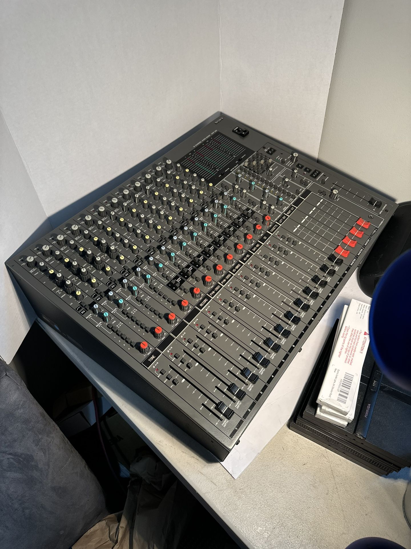 Vintage Sony Mxp 390 12ch Mixer Tested for Sale in North