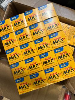 Expired Kodak Max 400 color film 36 exposure - expired 10/2004