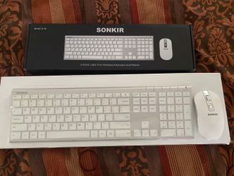 2.4GHz Ultra Thin wireless keyboard and mouse