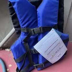Adult size life vest