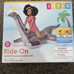 New Dinosaur Blow Up Pool Float 