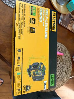 Laser level with tripod new