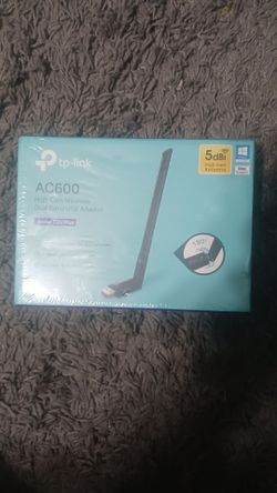 TP-Link AC600 Archer T2U Plus High Gain Wireless Dual Band USB Adapter