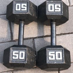 50LB Dumbbell Set