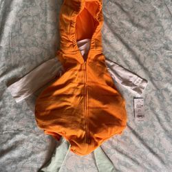 Baby Carrot Costume 6-9 Months