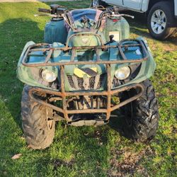 yamaha grizzly 350 4x4 . runs atv 