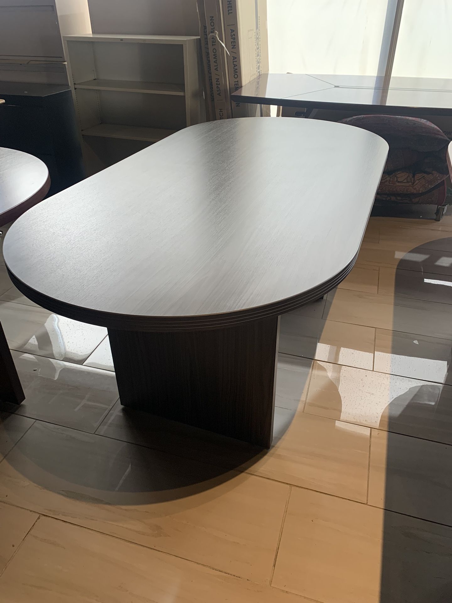 New Conference Table 36”x72” Gray , White 