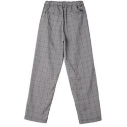 Obey gray and black newton plaid pants Size XXL