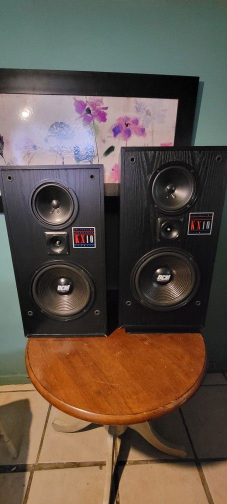 DCM KX10 Speakers 