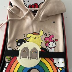 New Sanrio Hello Kitty and Friends Kind People Pullover Hoodie size M