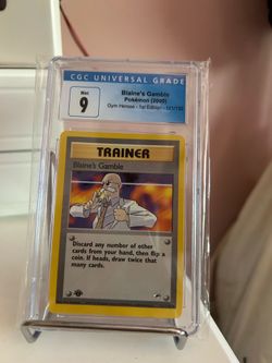 Blaine’s Gamble 1st Edition 121/132
