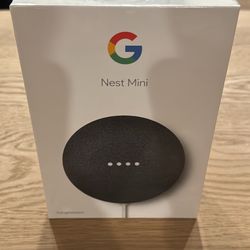 Google Nest mini 2nd Gen NEW