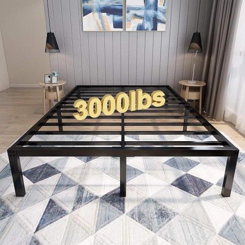 Full Size Metal Platform Bed Frame