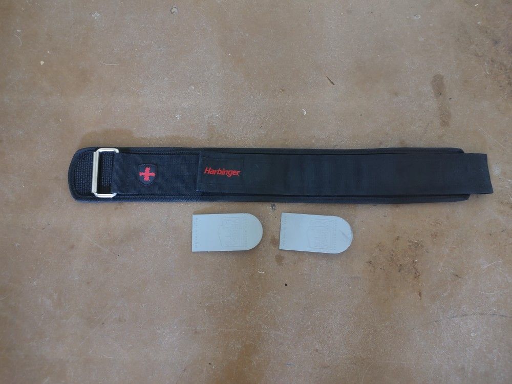 Harbinger Medium Size Weight Belt And Versa Lifts Inserts