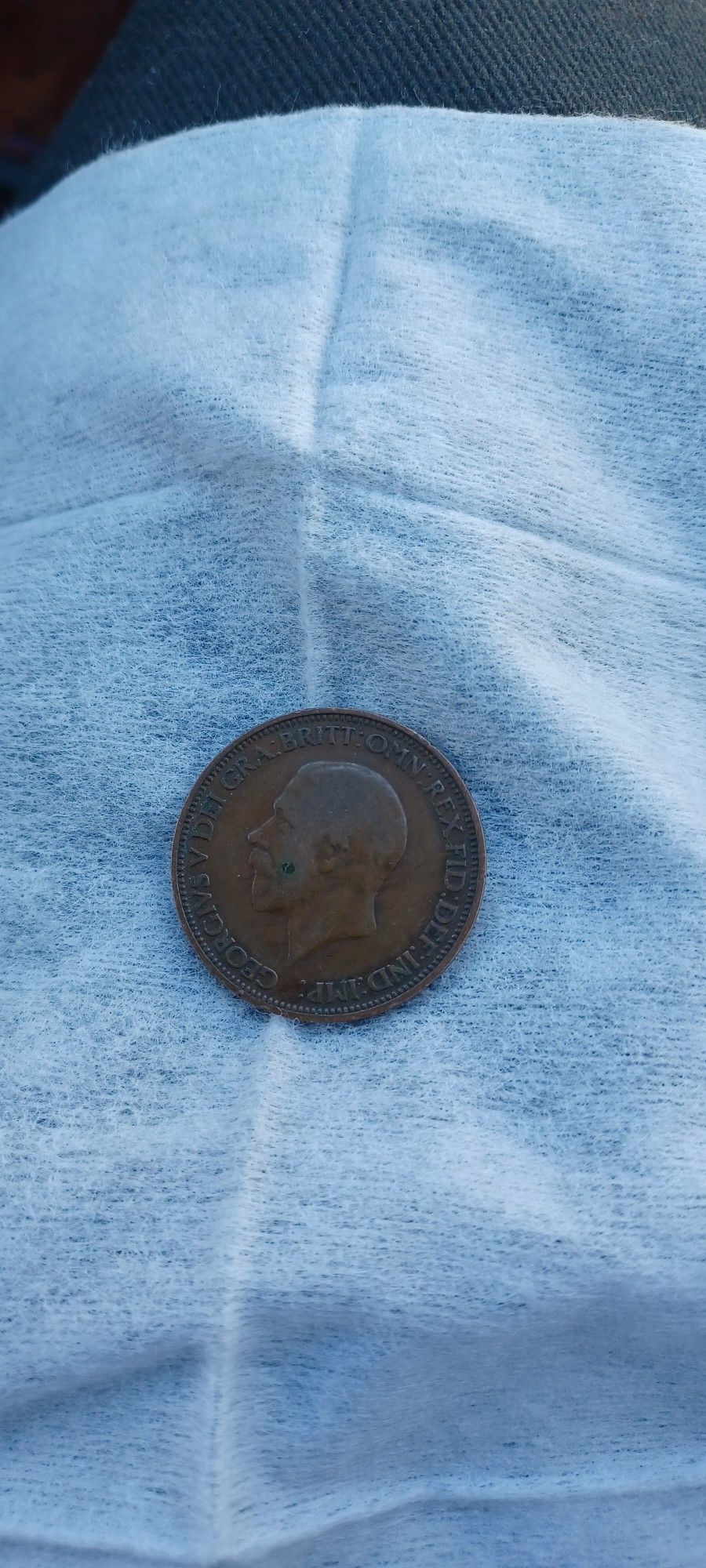Half Penny Georgia's V 1932