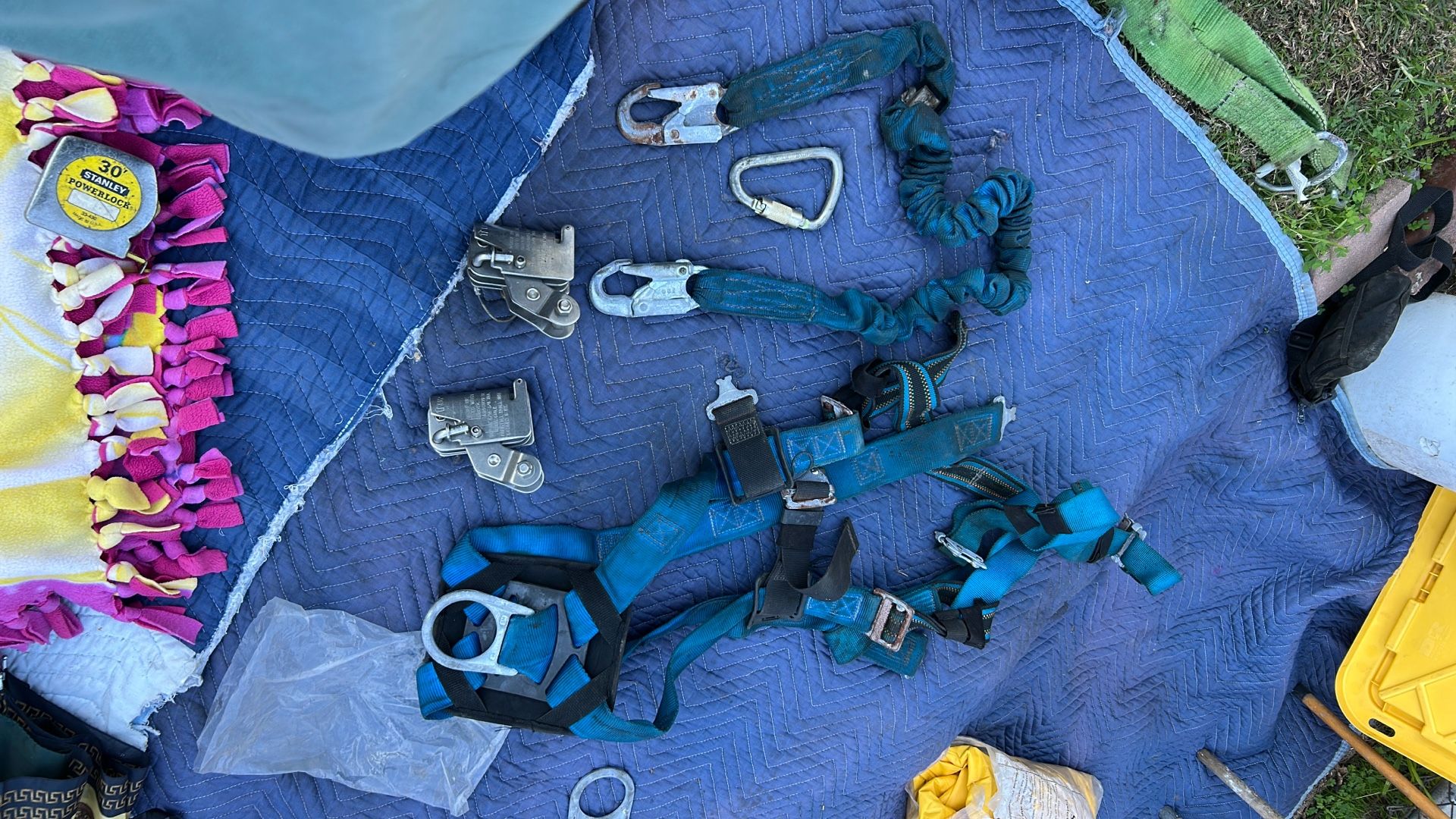 Fall Protection Set Up W/ lanyard For