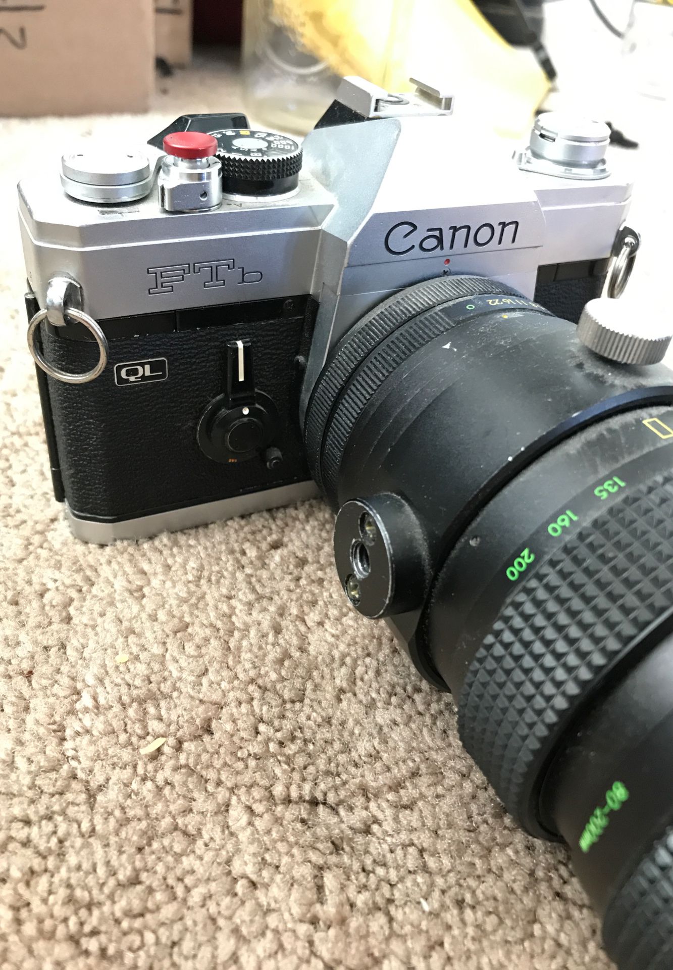 Vintage Canon FTb QL Film Camera