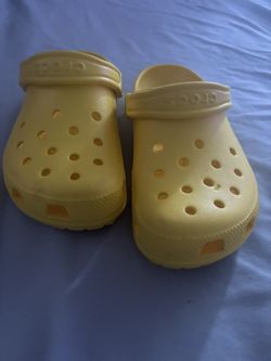 Yellow Crocs