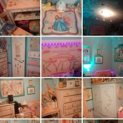 2 Princess Dresser And One Princess End Table Buying All 3 For The Price
