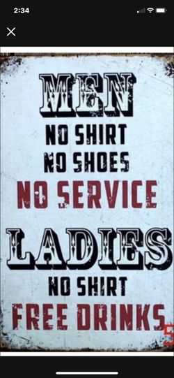 Free Beer Metal Wall Sign