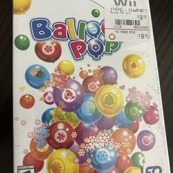 Balloon Pop (Nintendo Wii) Complete Tested