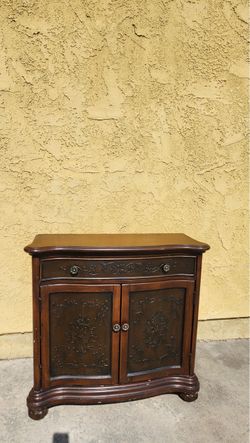 Vintage wood cabinet