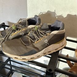 Dark Gray And Olive On Cloud, Men’s 11 1/2