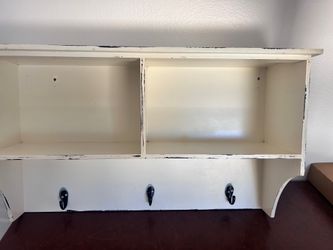 Wall shelf and hanger