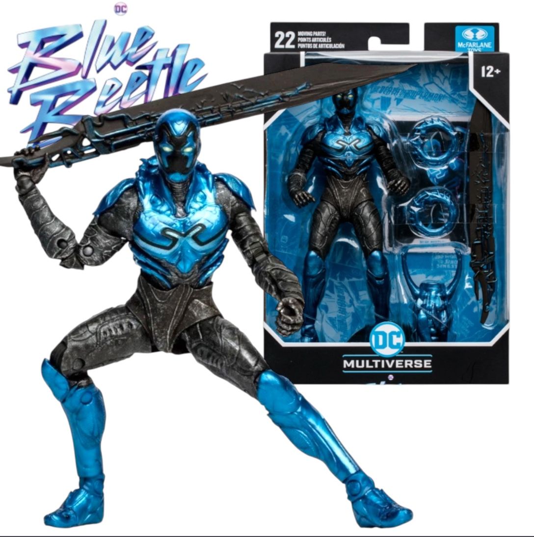 McFarlane Toys DC Multiverse Blue Beetle 7" Action Figure  -collectible