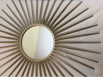Shinny gold mirror accepting offers