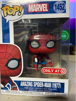 target exclusive amazing spider-man (1977) funko pop