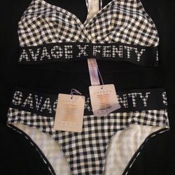 Savage  X  Fenty - 2 Bralette/bikini  Sets - Woman’s Small