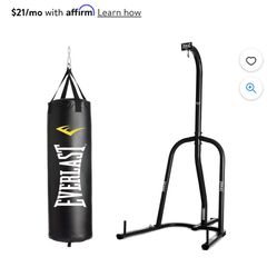 Everlast Punching Bag and Stand. Disassembled 