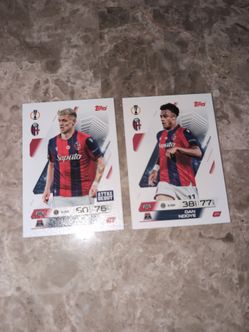 Topps Attax UEFA Europa League Bologna FC Cards