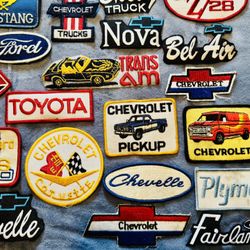 Vintage embroidered patches!!! 
